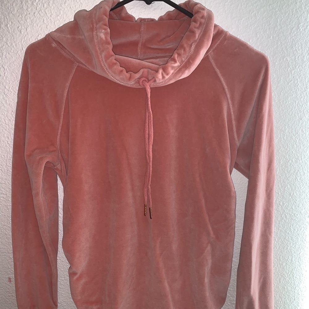 Maternity cowl neck sweater